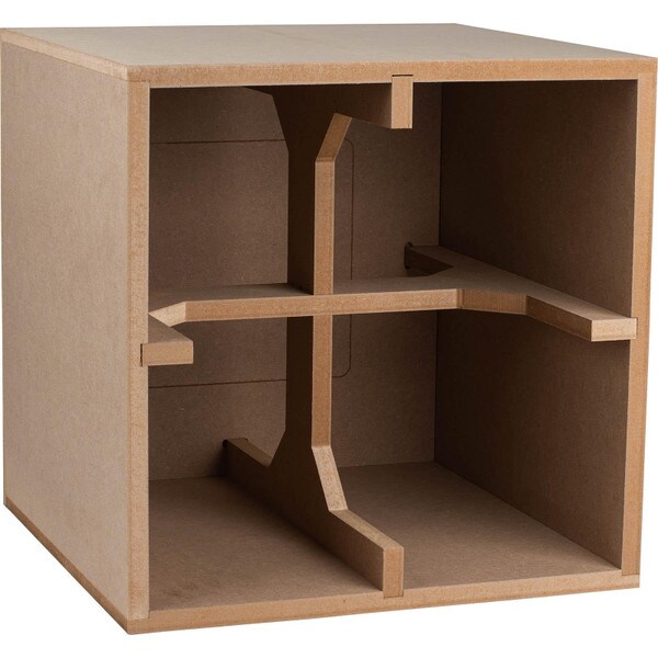 Main product image for Knock-Down MDF 3 ft³ Subwoofer Cabinet with Blank Baffle300-5040